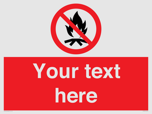 Custom prohibition No campfire